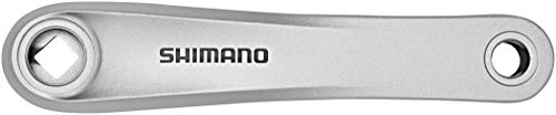 SHIMANO Kurbelgarnitur-2092832230 Bielas, Unisex Adulto, Plata, 175 mm