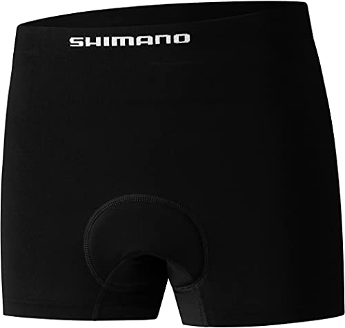 SHIMANO Liner 2021 - Pantalones cortos de ciclismo para hombre, color negro, talla L/XL