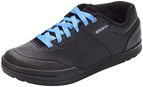 SHIMANO Zapatillas de ciclismo SH-GR5 negro/azul 2021, color Negro, talla 44 EU