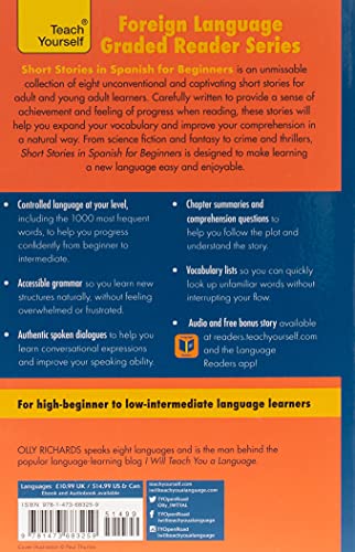 Short Stories in Spanish for Beginners: Read for pleasure at your level, expand your vocabulary and learn Spanish the fun way! (Foreign Language Graded Reader Series)