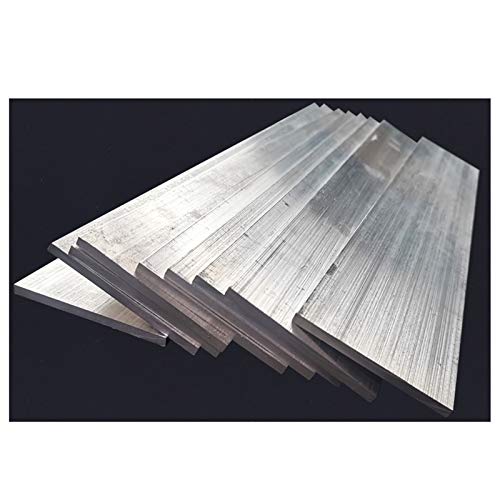 SHOUCAN 2 Piezas De Barra Plana De Aluminio 6061 Placa De Aluminio Sólido Espesor 12 / 15mm Longitud 200mm Buena Procesabilidad,15×40×200mm