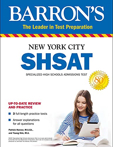SHSAT: New York City Specialized High Schools Admissions Test (Barron's Test Prep)