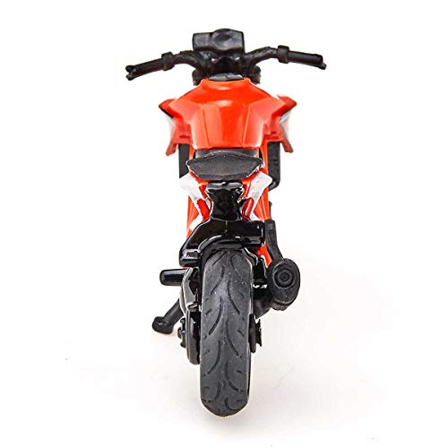 siku 1384, Moto KTM 1290 Super Duke R, Metal/Plástico, Naranja, Ruedas de goma