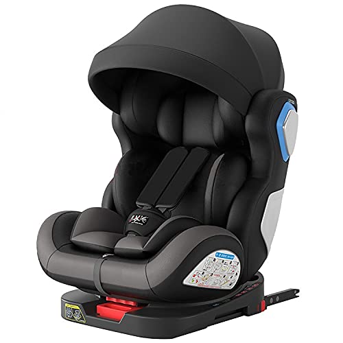 Silla de Coche Grupo 0 1 2 3 Isofix Star Ibaby Travel 2.0 - Rotación 360º - SPS Plus - Máxima Reclinación a Contramarcha - Nuevo modelo