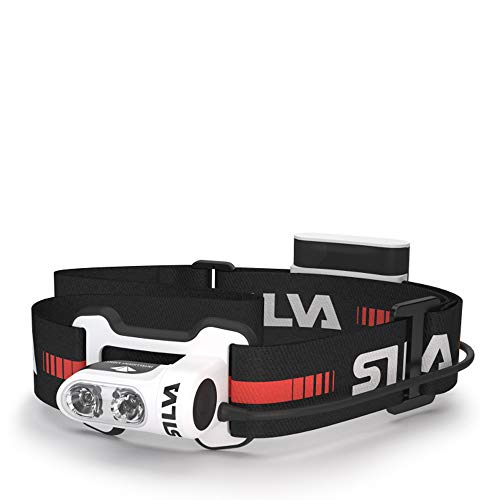 Silva - Linterna frontal Trail Runner 4 - Linterna de cabeza - Color negro y blanco