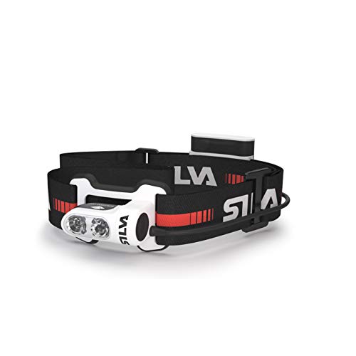 Silva - Linterna frontal Trail Runner 4 - Linterna de cabeza - Color negro y blanco