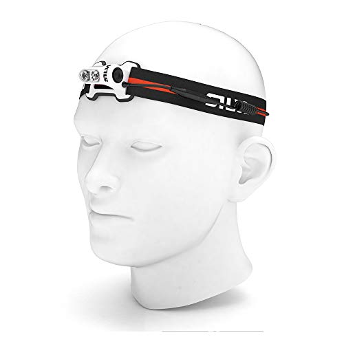 Silva - Linterna frontal Trail Runner 4 - Linterna de cabeza - Color negro y blanco