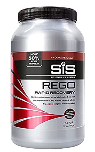 SiS Suero de Proteína en Polvo para Suplemento de Deportistas en Desarrollo de Masa Muscular, Sin Trigo y Sin Gluten, 1 kg (33 Porciones), Chocolate