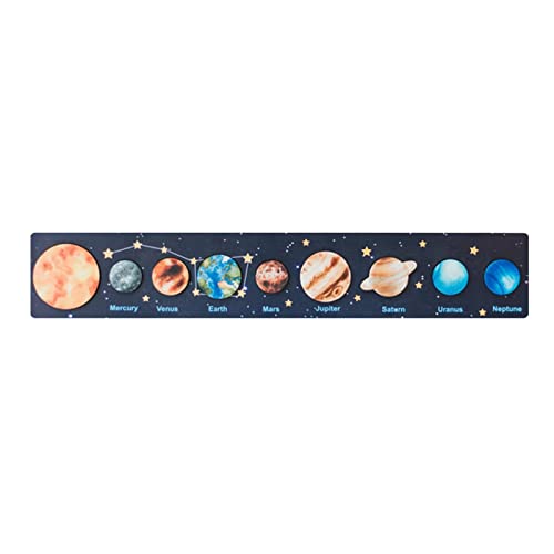 Sistema Solar Puzzle Juguete Planetas de Madera Jigsaw Thinking Training Juguetes Educativos Grandes Regalos Decoración de la Habitación para Niños