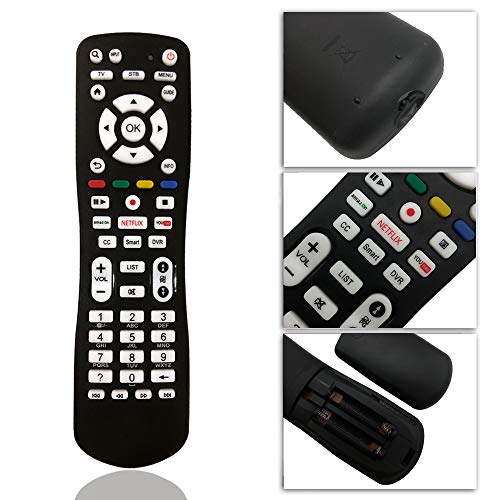 SIUMAL Mando a Distancia Universal TV para Samsung, LG, Sony, Sharp, Smart TV, Philips, Toshiba, SANYO, HITACHI, Panasonic, Pioneer TV/TV Box con Botones de Amazon Netflix Youtube