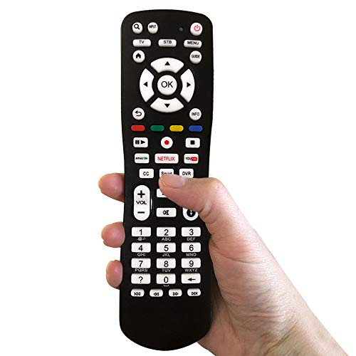 SIUMAL Mando a Distancia Universal TV para Samsung, LG, Sony, Sharp, Smart TV, Philips, Toshiba, SANYO, HITACHI, Panasonic, Pioneer TV/TV Box con Botones de Amazon Netflix Youtube