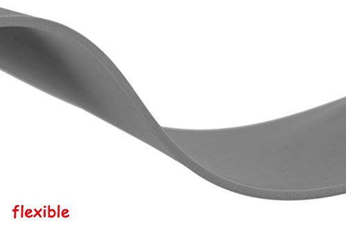 Sixam Hojas de Espuma EVA para niños Modelo Cosplay Craft 13"× 39" Grosor 1-10mm Gris