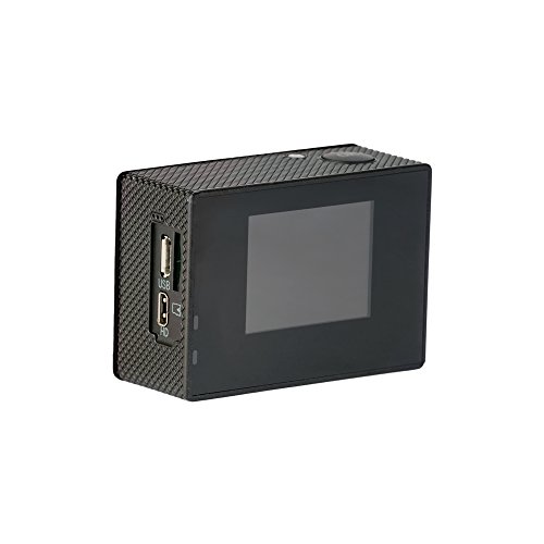 SJCAM SJ4000 WiFi - Videocámara deportiva (LCD 2", 1080p, 30 fps, sumergible hasta 30 m), color plata, -[Versión español]