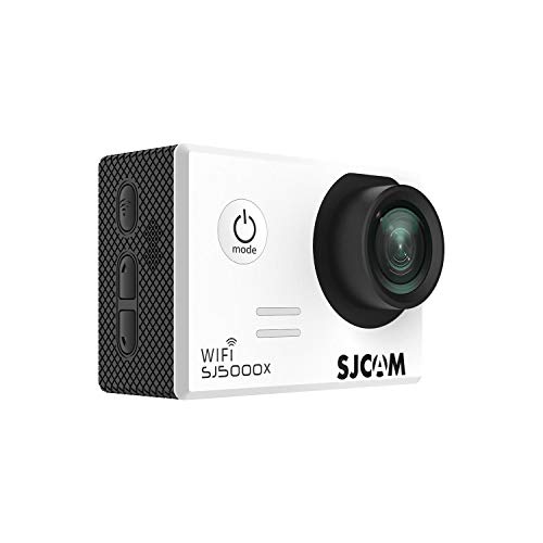 SJCAM SJ5000X Elite (versión española) - Videocámara deportiva (WiFi integrado, 4K, pantalla de 2'' LCD, WiFi, sumergible 30 m) color plateado