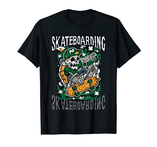 SkateBoarding Skater Calavera Santa Cruz Street Wear Camiseta