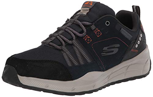 Skechers Equalizer 4.0 TRX, Zapatillas de Trekking Hombre, Multicolor (NVY Black Leather/Mesh/Synthetic/Black Trim), 45 EU