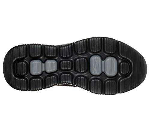Skechers Performance Go Walk Evolution Ultra-Impec, Zapatillas sin Cordones Hombre, Negro (BBK Black Textile), 46 EU