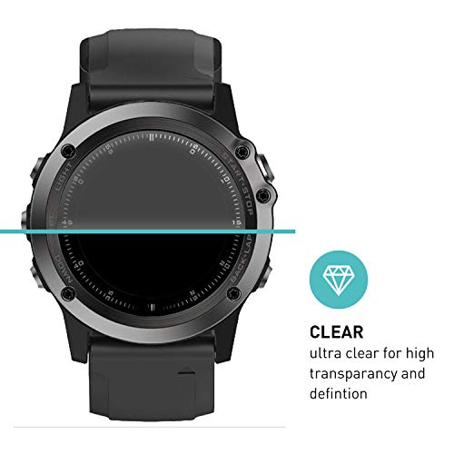 smartect Cristal Templado para Móvil Garmin Forerunner 945 [2 Unidades] - Protector de pantalla 9H - Diseño ultrafino - Instalación sin burbujas - Anti-huella