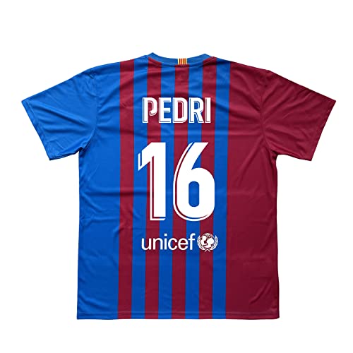 Smarty Shirt2 Kit - Jugadores - Infantil Camiseta y Pantalón FC Barcelona - Replica Oficial - Primera y Segunda Equipación - Temporada 2021/2022