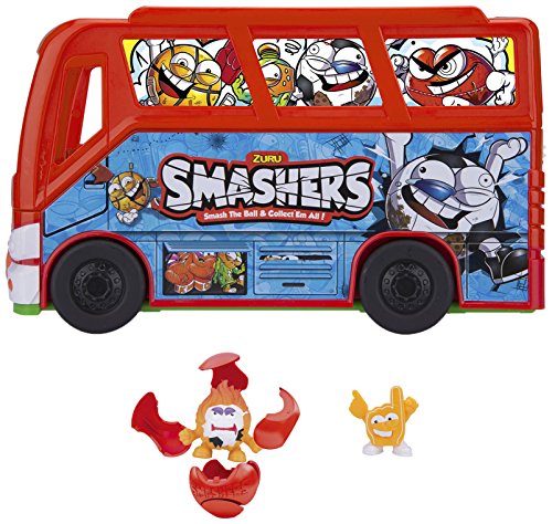 Smashers- Fútbol Bus con 2 Figuras, Football (Famosa 700014384)