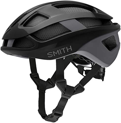 SMITH Trace MIPS Casco de Ciclismo, Unisex, Cemento Negro Mate, L