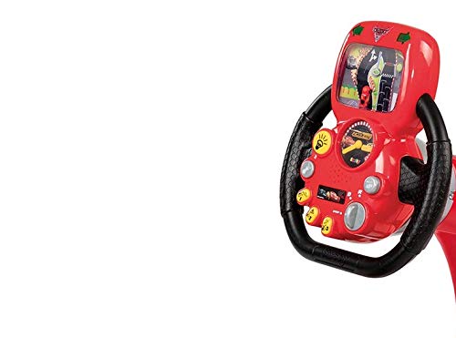 Smoby - Cars XRS - V8 Driver + Soporte para Smartphone - Simulador de conducción Infantil - Volante electrónico - Sons y Luces - 370215