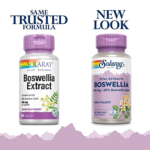 SOLARAY Boswellia Resin 325mg Capsules, 60 Ct, 60 cápsulas