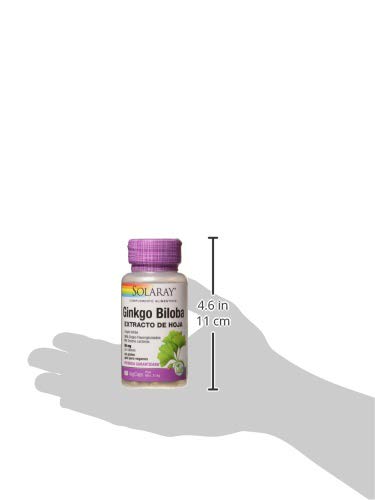 Solaray Ginkgo Biloba 60mg | 60 VegCaps