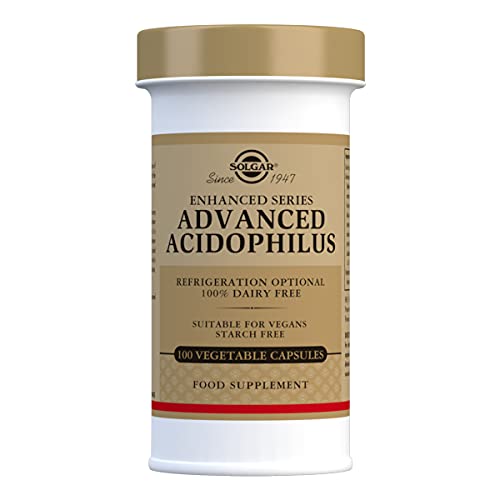 Solgar Acidophilus Avanzado Cápsulas vegetales - Envase de 100