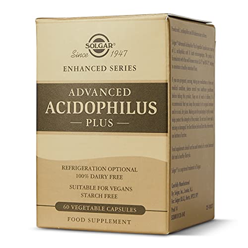 Solgar Acidophilus Plus Avanzado Cápsulas vegetales - Envase de 60