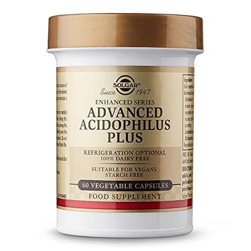 Solgar Acidophilus Plus Avanzado Cápsulas vegetales - Envase de 60