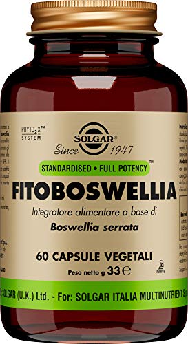 Solgar Boswellia Extracto de resina Cápsulas vegetales - Envase de 60