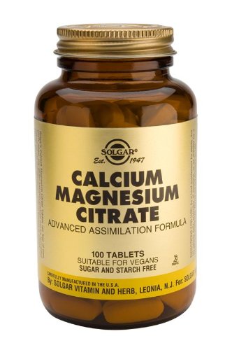 Solgar Calcium Magnesium Citrate - 100 Tablets
