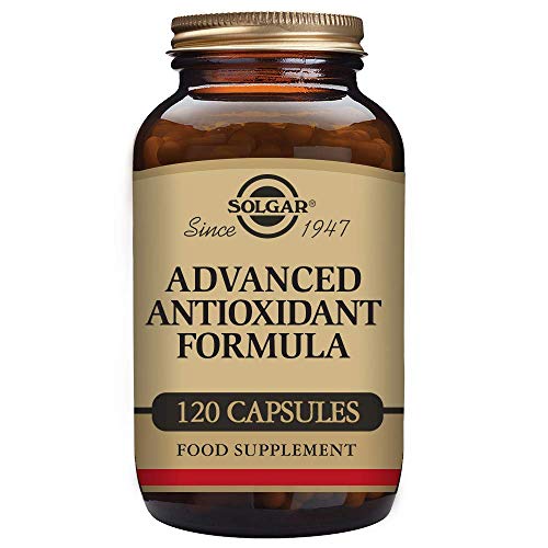 Solgar | Fórmula Antioxidante Avanzada de Vitaminas, Minerales y Fitonutrientes | Protege a las Células Contra el Daño Oxidativo Diario | 120 cápsulas Vegetales