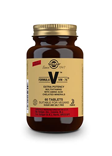 Solgar Fórmula Multivitamínica VM-75 - 60 Comprimidos