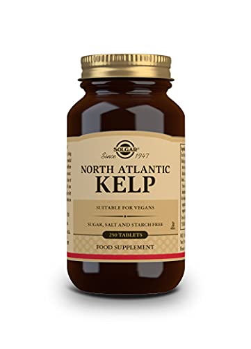 Solgar Kelp del Atlántico Norte Comprimidos - Envase de 250 (E1500)