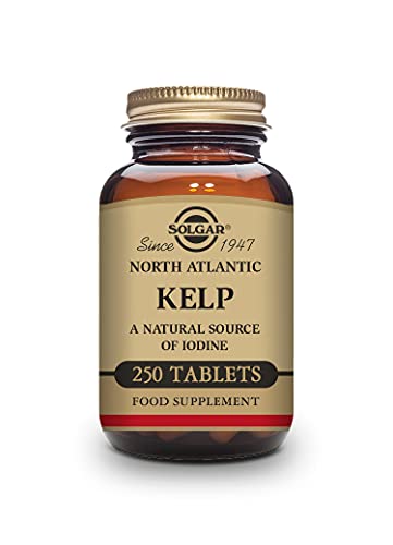Solgar Kelp del Atlántico Norte Comprimidos - Envase de 250 (E1500)