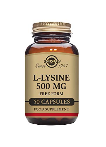 Solgar L-Lisina Cápsulas vegetales de 500 mg - Envase de 50