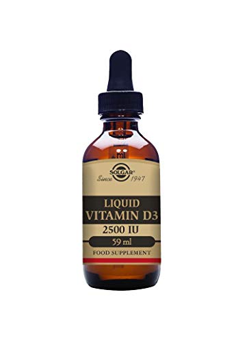 Solgar Líquida de vitamina D3 (2500 UI)   59ml