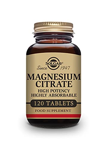 Solgar Magnesium Citrate (Citrato de Magnesio) - 120 caps.