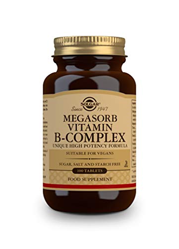 Solgar Megasorb Vitamina B-Complex 50 - 100 Comprimidos