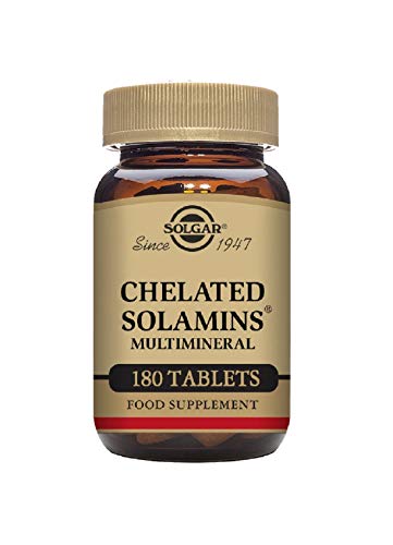 Solgar Multimineral Solamins Minerales Quelados Comprimidos - Envase de 180