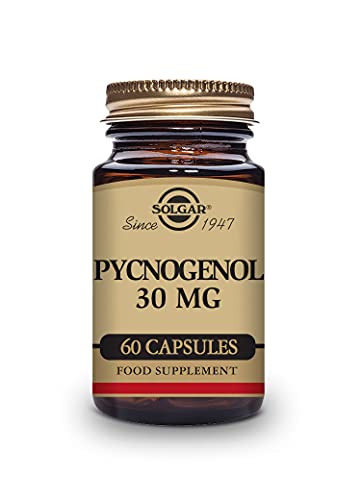 Solgar | Pycnogenol | Extracto Corteza de Pino | Antioxidante | 60 Cápsulas Vegetales de 30 mg