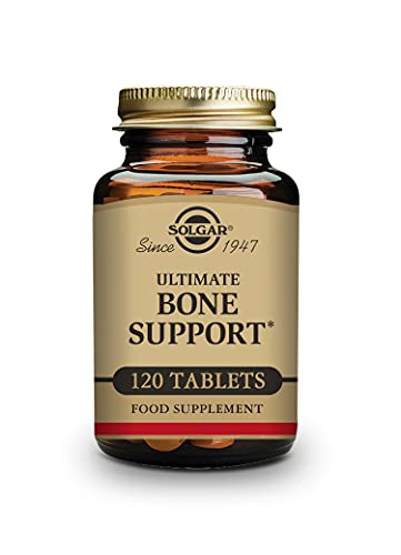 Solgar - Ultimate Bone Support, Calcio complex avanzado con vitaminas D3, K2, Zinc y Boro, 120 Comprimidos