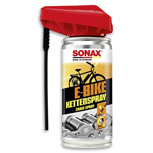 SONAX E-BIKE Spray (100 ml) para cadenas con EasySpray | N.° 08721000