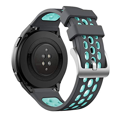 Songsier Correa Compatible con Huawei Watch GT2e,Deporte Impermeable Correa de Repuesto de Silicona Solo para Huawei Watch GT2e
