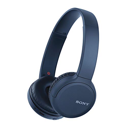 Sony WH-CH510 - Auriculares inalámbricos bluetooth de diadema con hasta 35h de autonomía, Azul