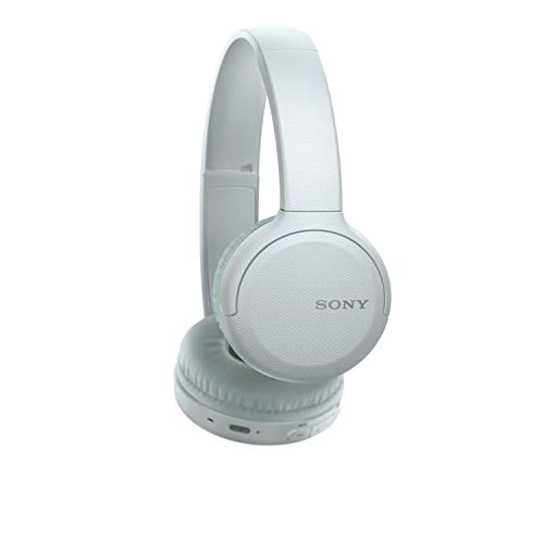Sony WH-CH510 - Auriculares inalámbricos bluetooth de diadema con hasta 35h de autonomía, blanco