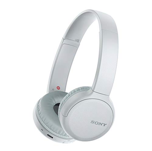 Sony WH-CH510 - Auriculares inalámbricos bluetooth de diadema con hasta 35h de autonomía, blanco