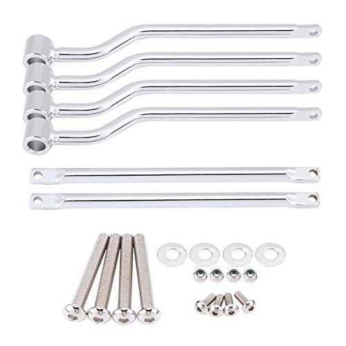 Soporte de Alforjas para Moto, Soporte Universal de Montaje de Alforjas